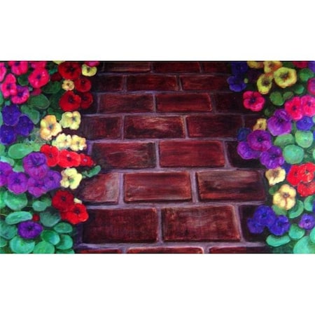 H2H Brick Path Door Mat H28602